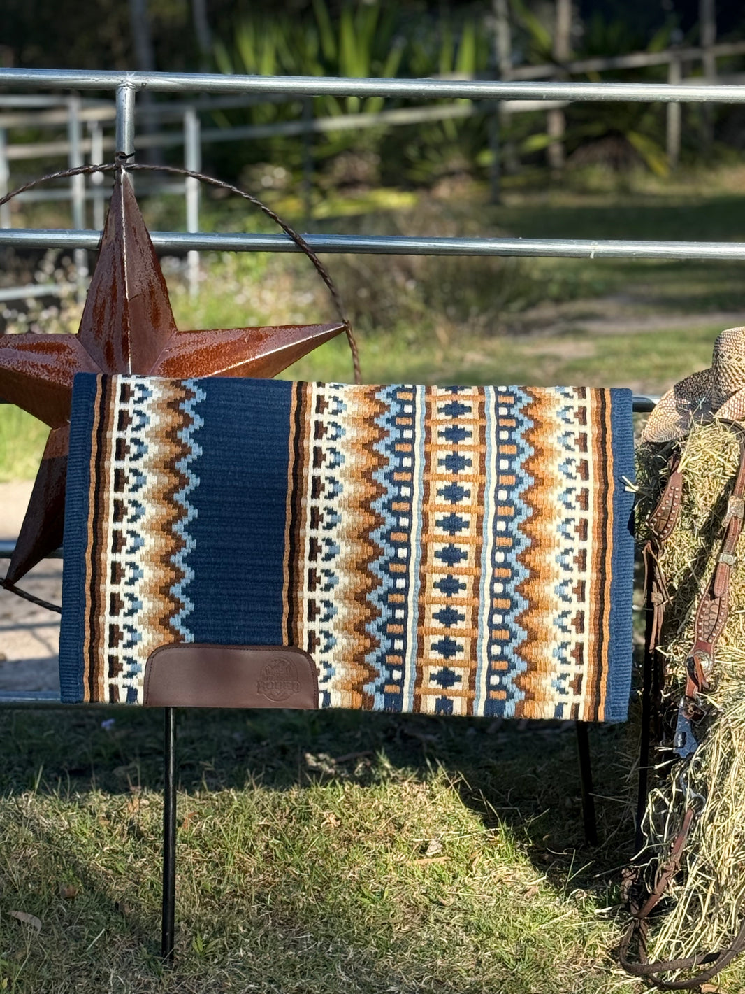 Navy Periwinkle Brown - Show Pad