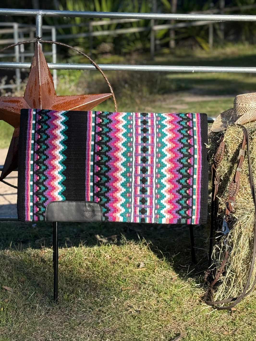 Turquoise Purple Hot Pink - Show Pad