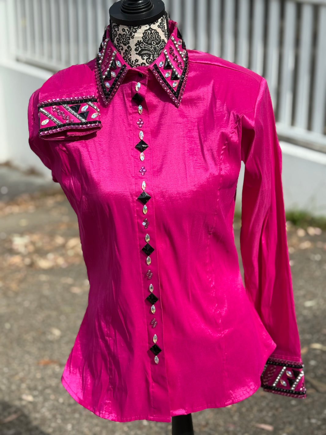 Bling Show Shirt - Hot Pink