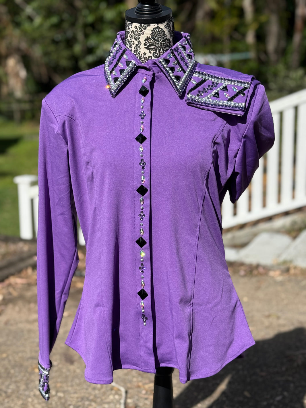 Bling Show Shirt - Purple