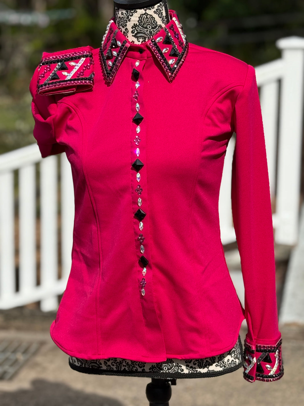 Bling Show Shirt - Hot Pink