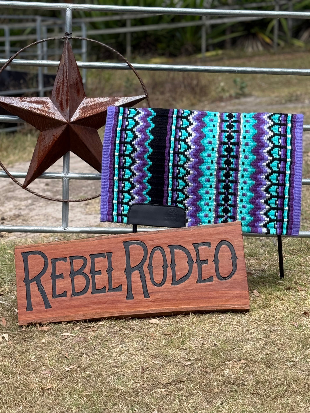 Show Stopping Purple & Turquoise - Show Pad