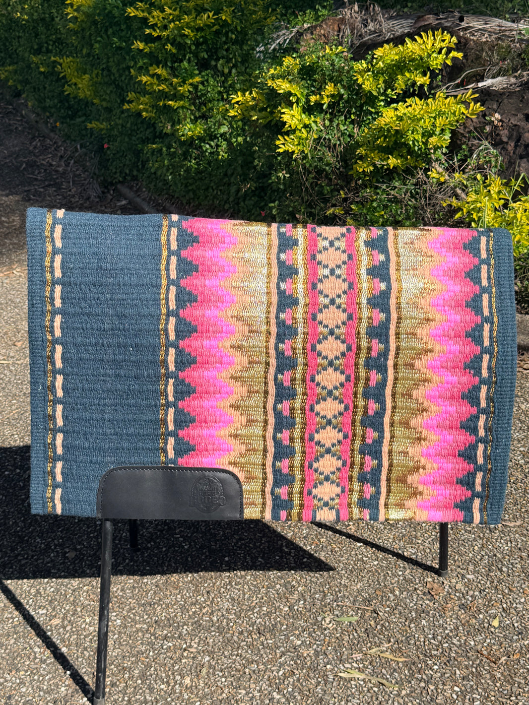 Show Pad - Navy Pink Gold Bronze