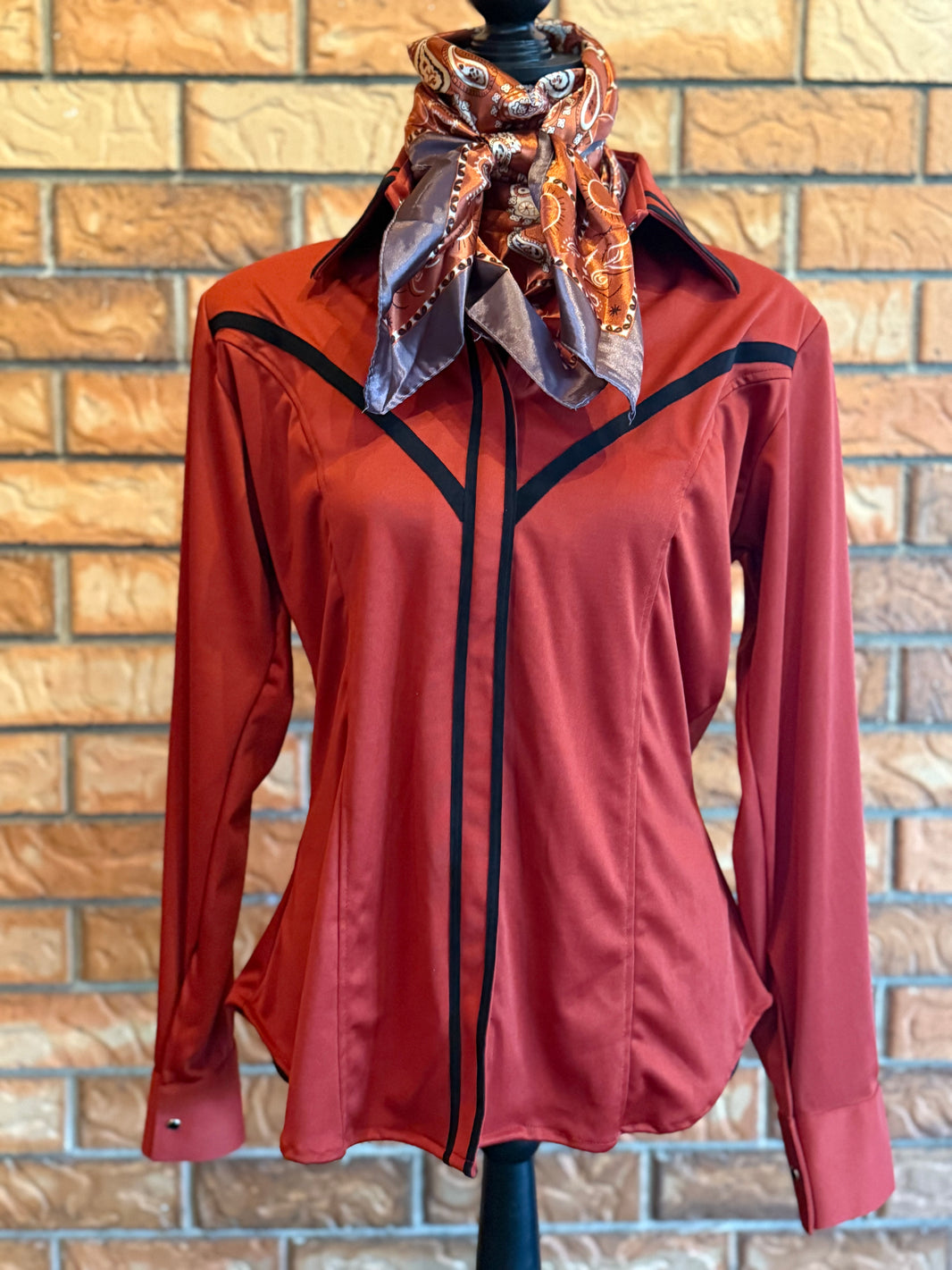 Ranch Show Shirt - Classic Rust