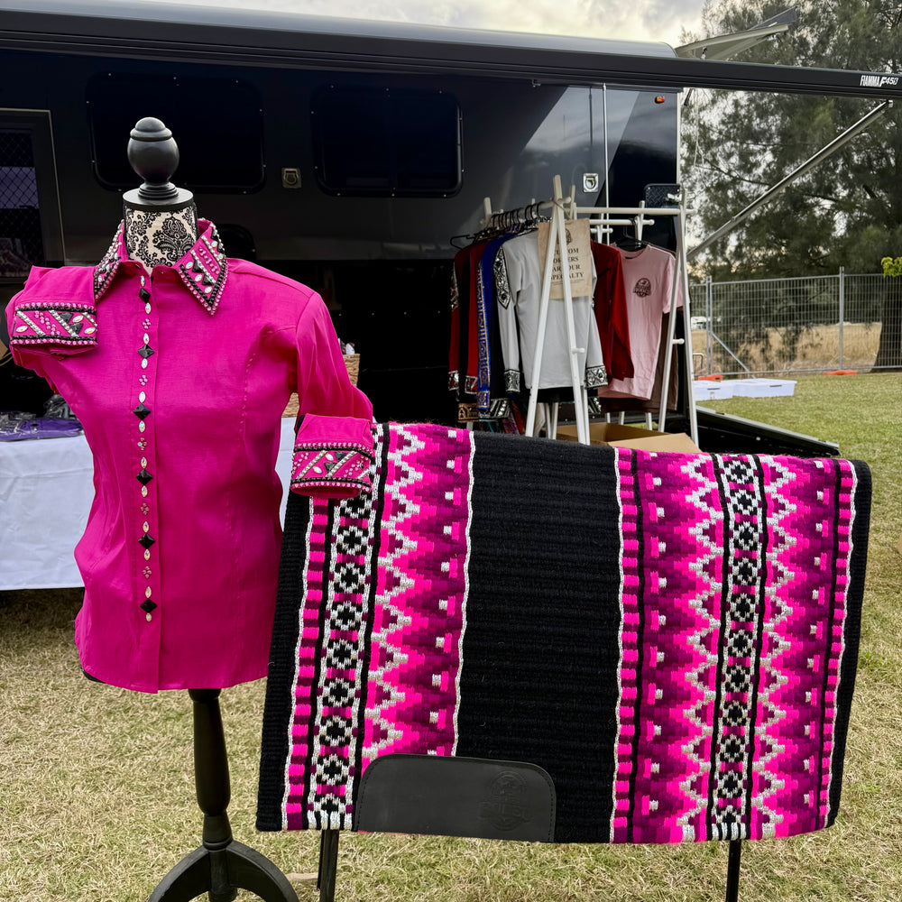 Bling Show Shirt - Hot Pink