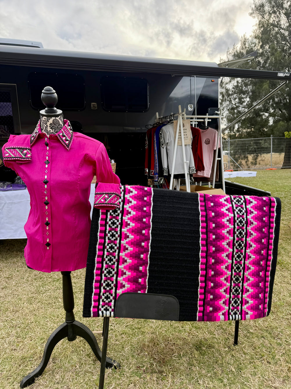 Bling Show Shirt - Hot Pink
