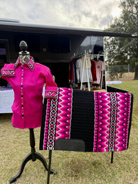 Bling Show Shirt - Hot Pink