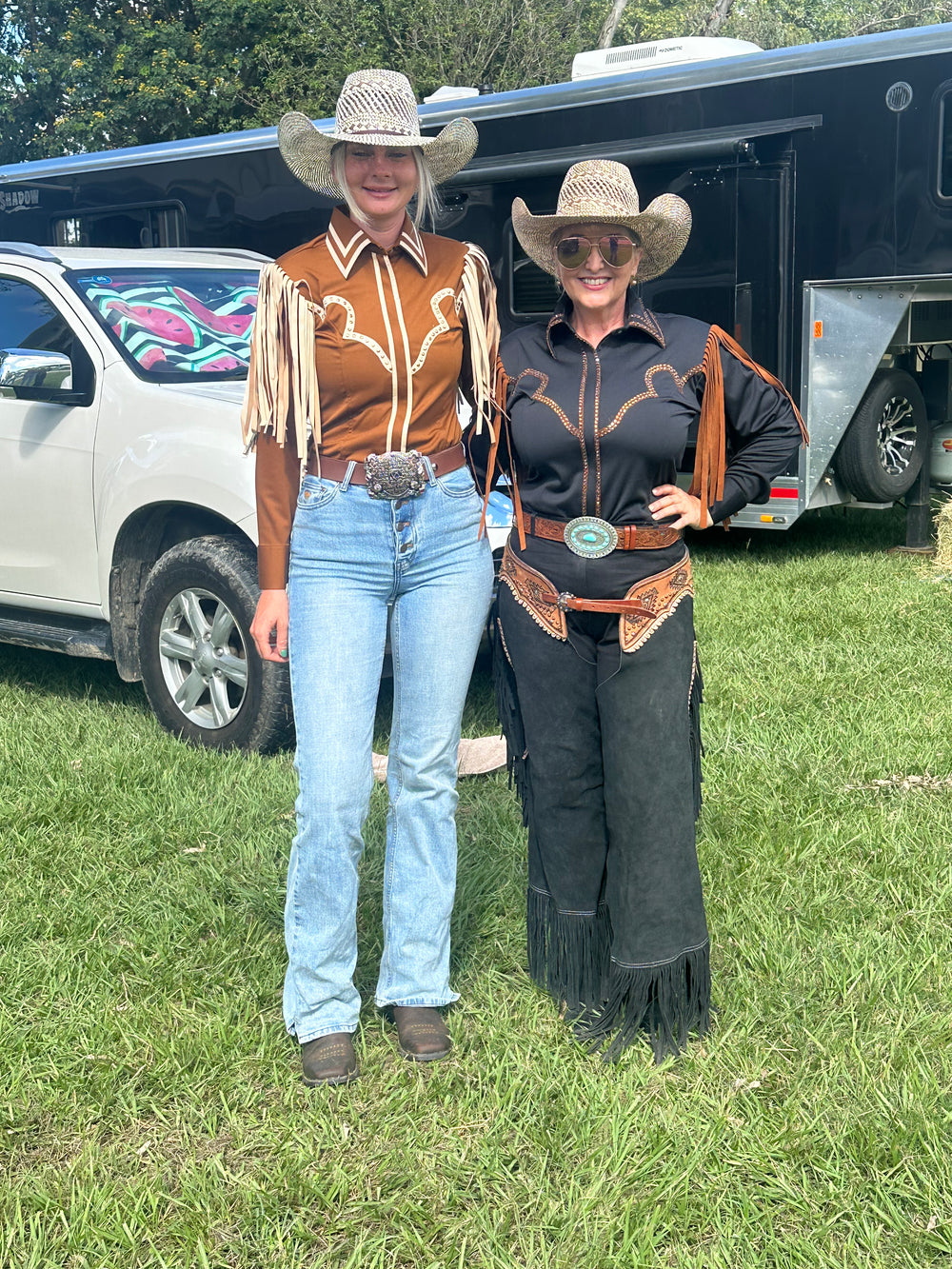 Ranch Show Shirt - Tassel Brown