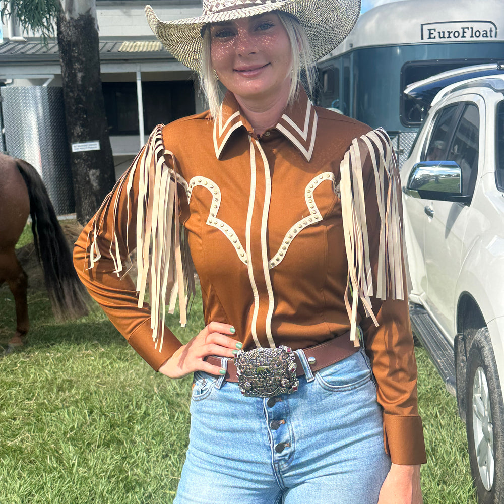 Ranch Show Shirt - Tassel Brown
