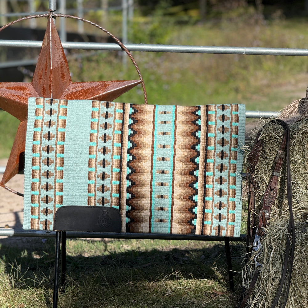 Pistachio Turquoise Brown - Show Pad