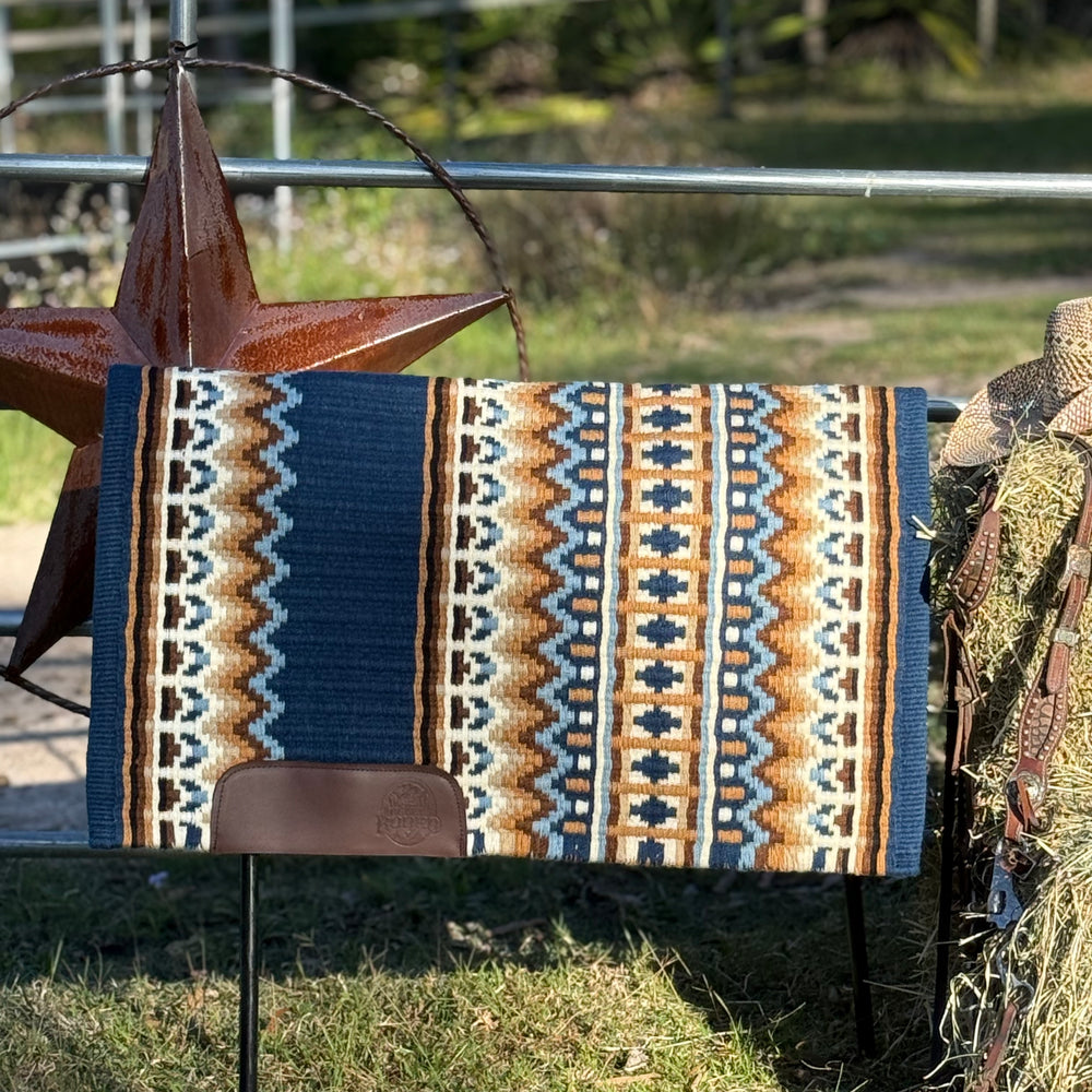 Navy Periwinkle Brown - Show Pad