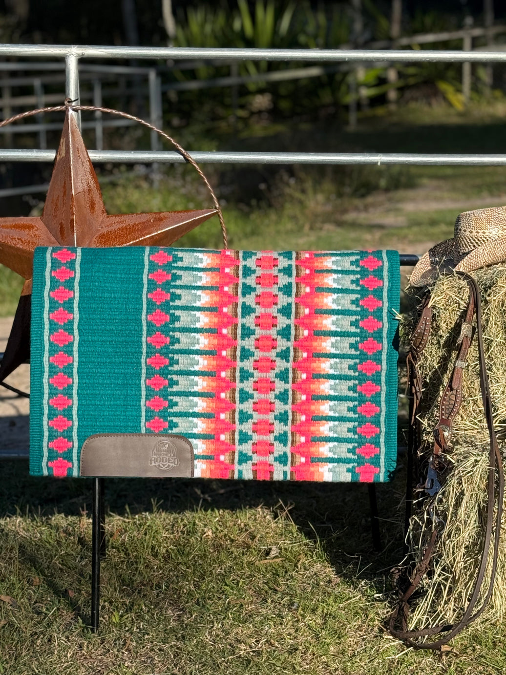 Turquoise Pink Tangerine - Show Pad