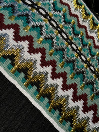Turquoise Gold & Silver - Show Pad