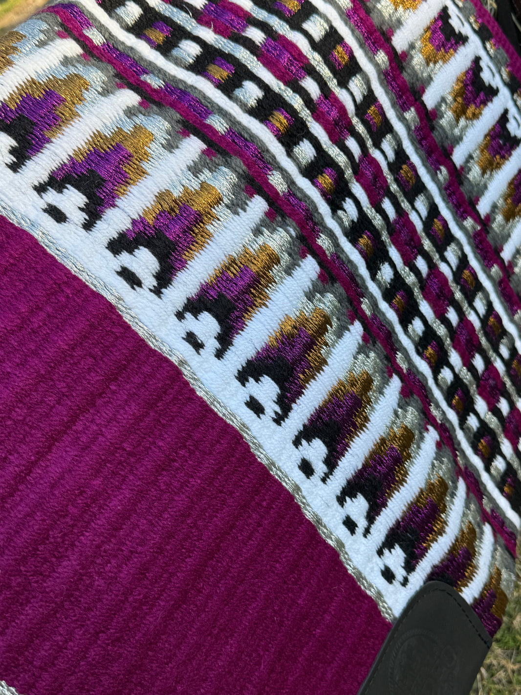 image Dark Fuchsia Wine & Metallics - Show Pad