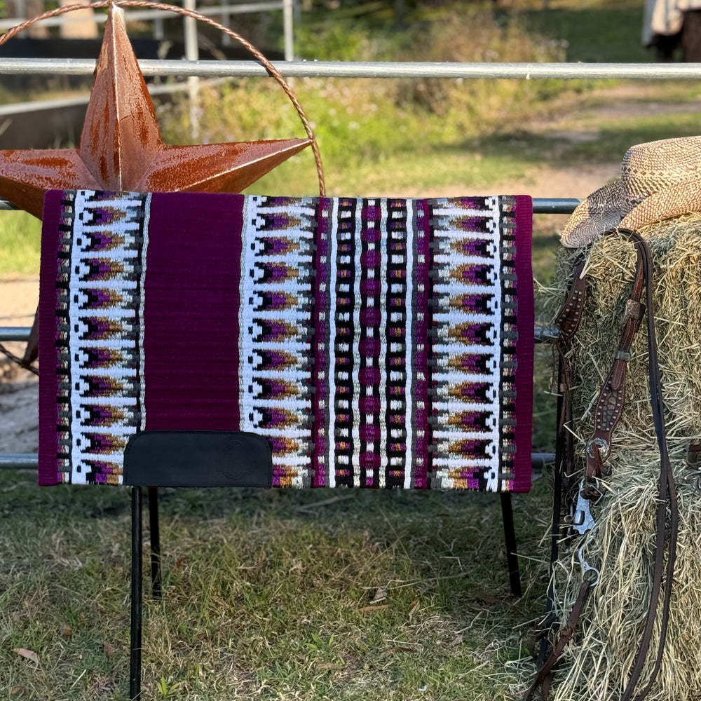 Dark Fuchsia Wine & Metallics - Show Pad