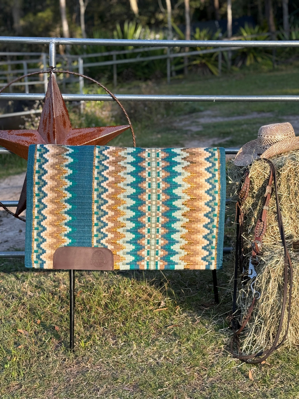 Teal Bronze - Show Pad