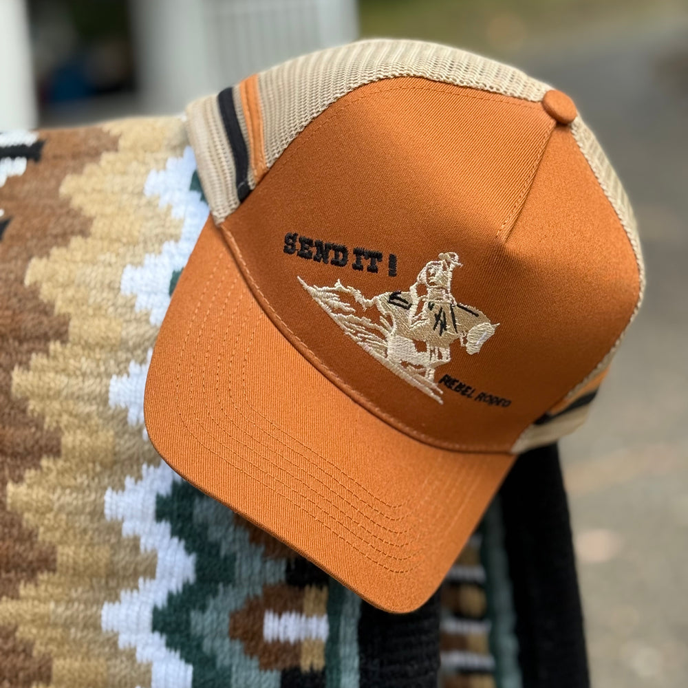 RR Trucker Caps - Rust Reiner
