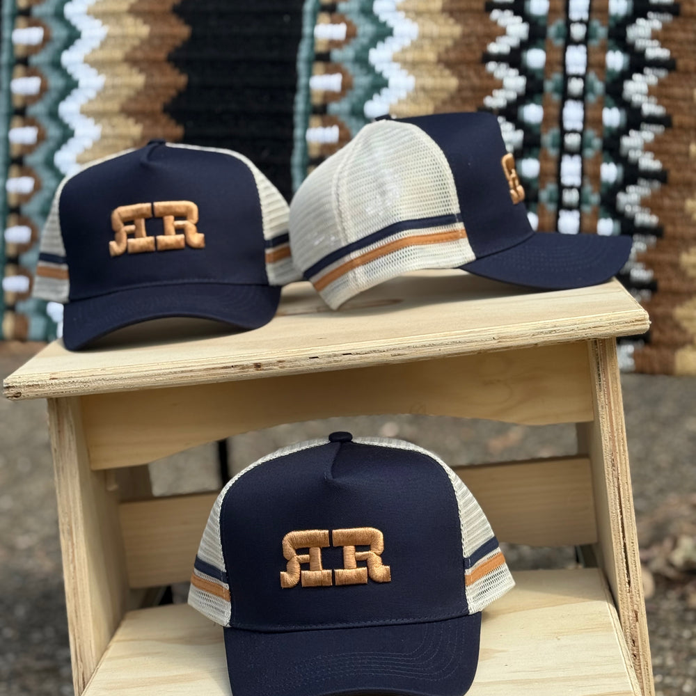 RR Trucker Cap - RR Navy