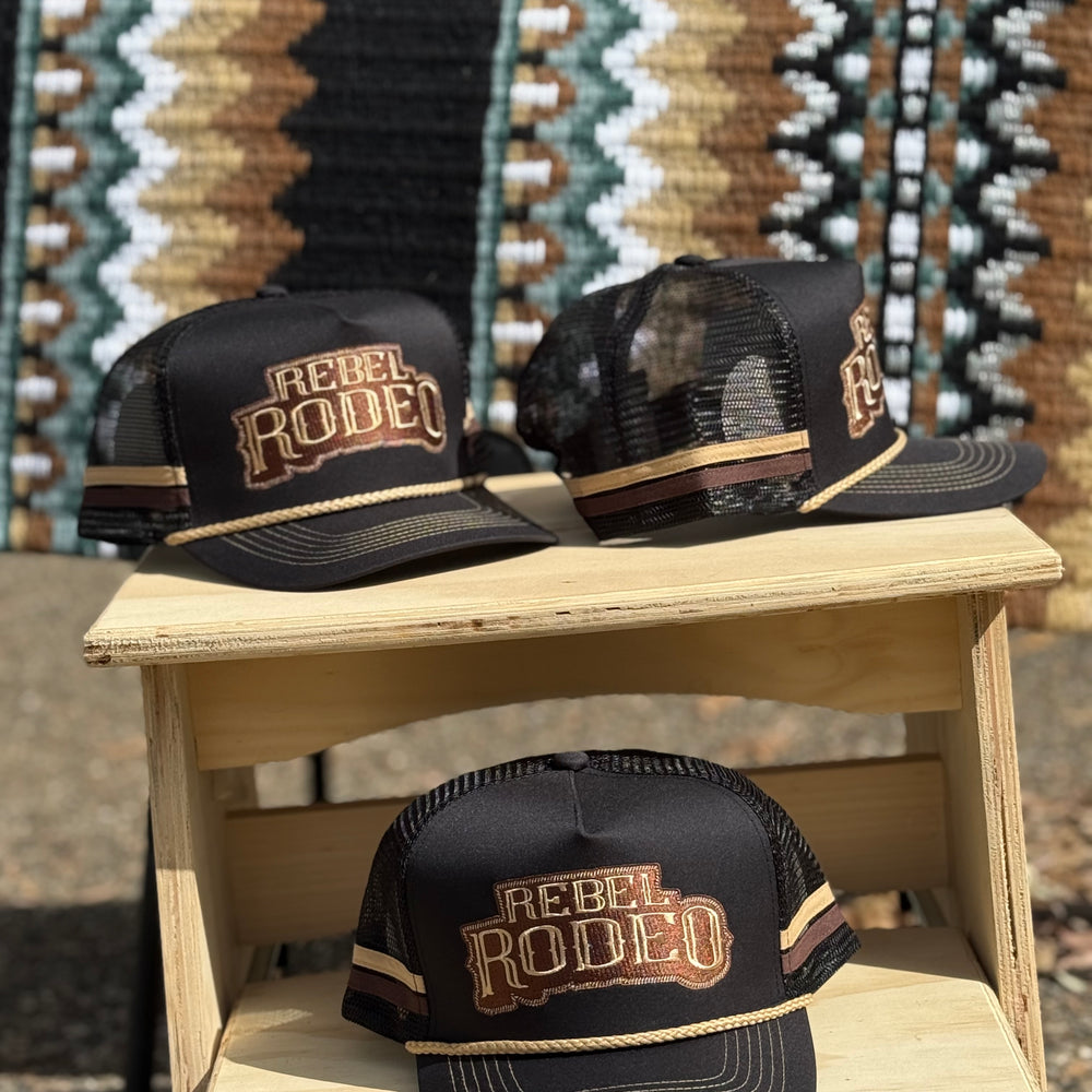 RR Trucker Cap - Waterproof Signature Black