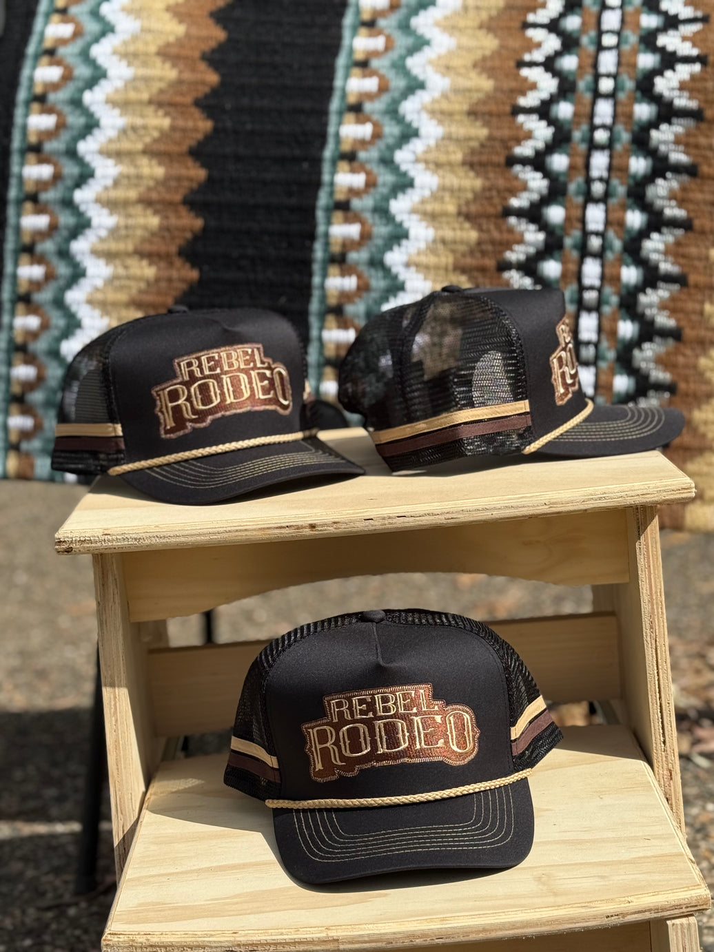 RR Trucker Cap - Waterproof Signature Black