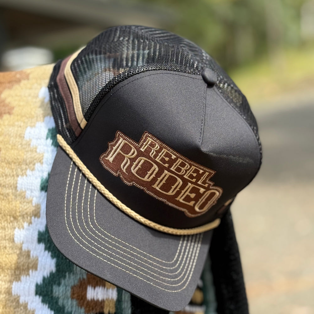 RR Trucker Cap - Waterproof Signature Black