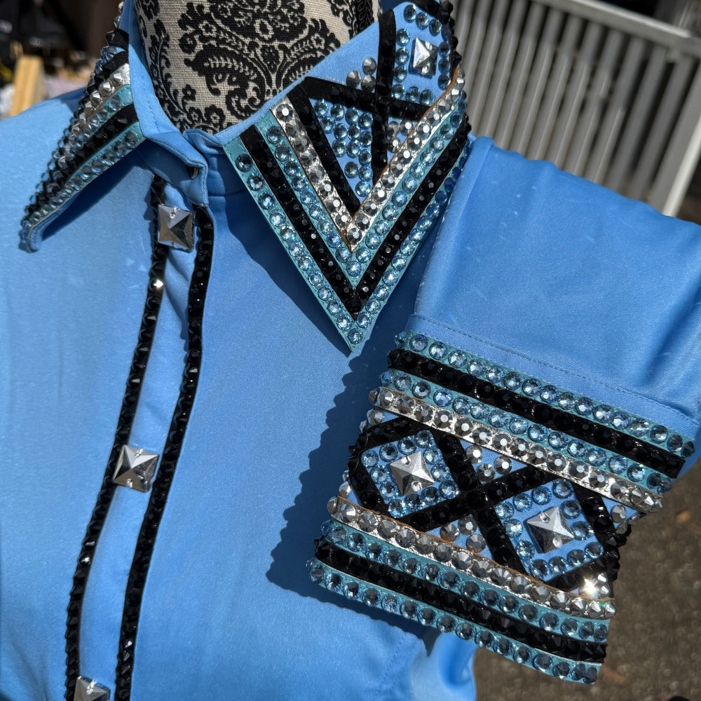 Bling Show Shirt - Powder Blue