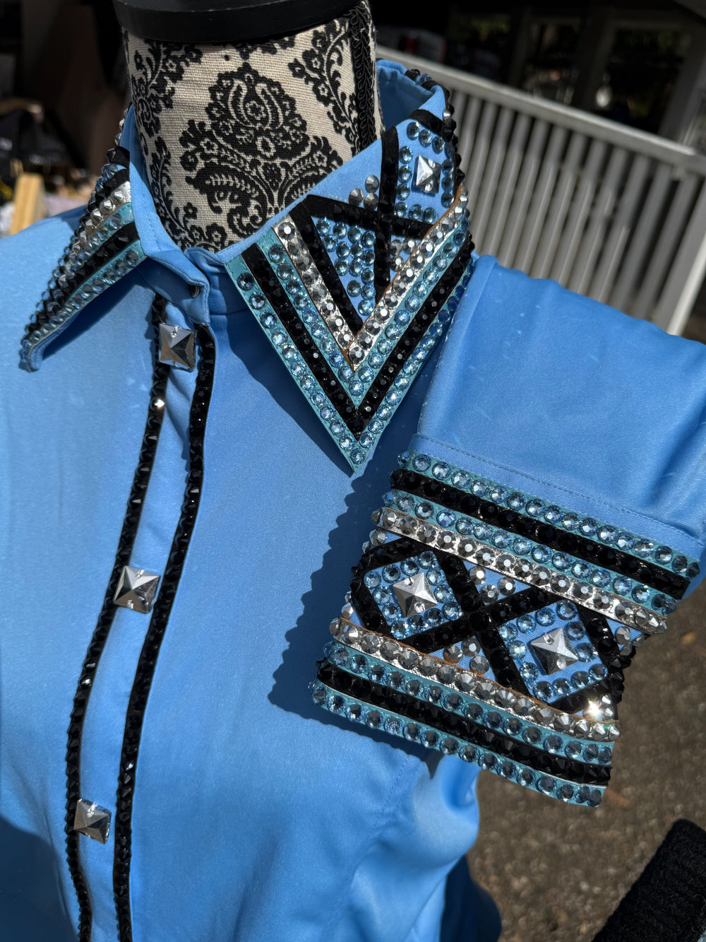 Bling Show Shirt - Powder Blue