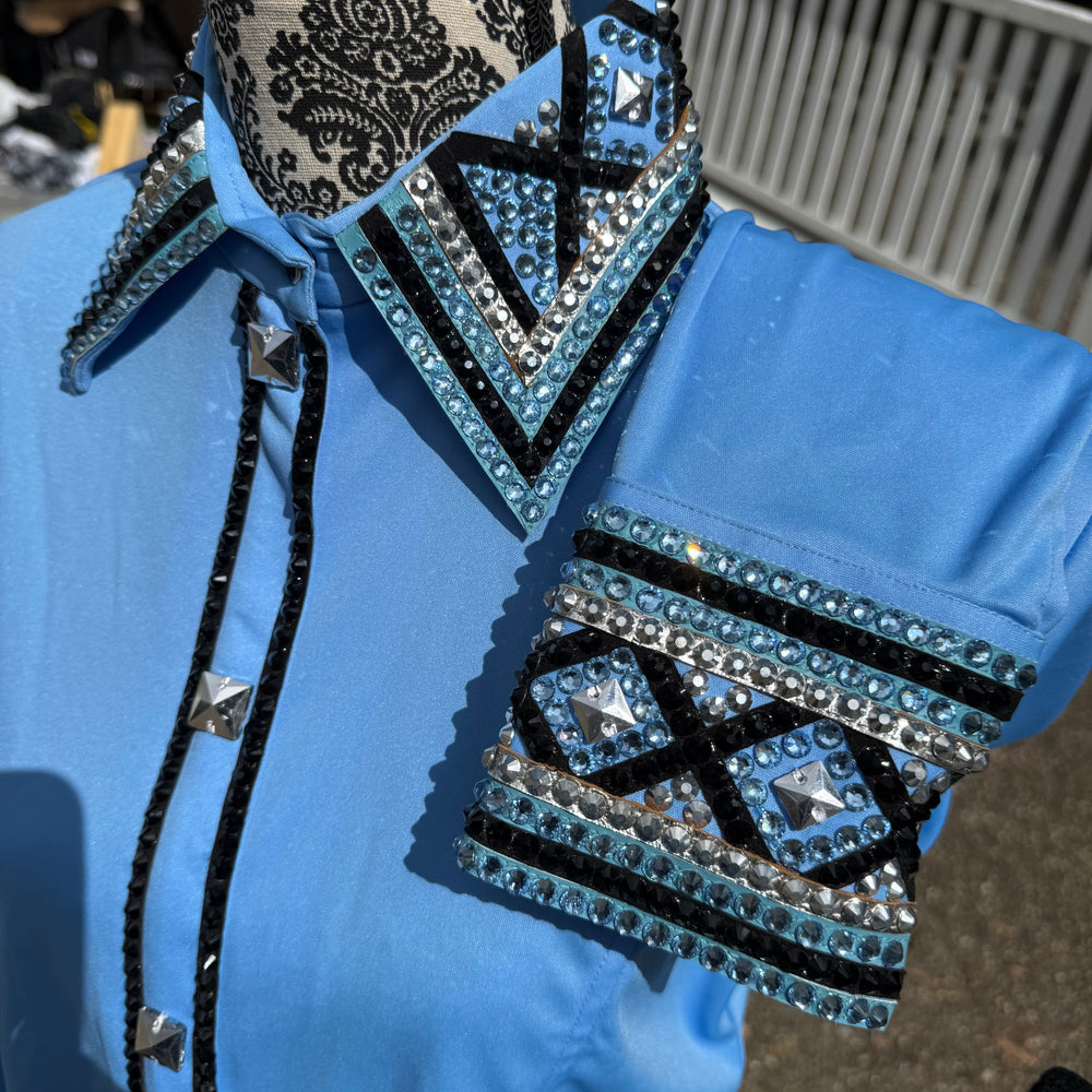Bling Show Shirt - Powder Blue