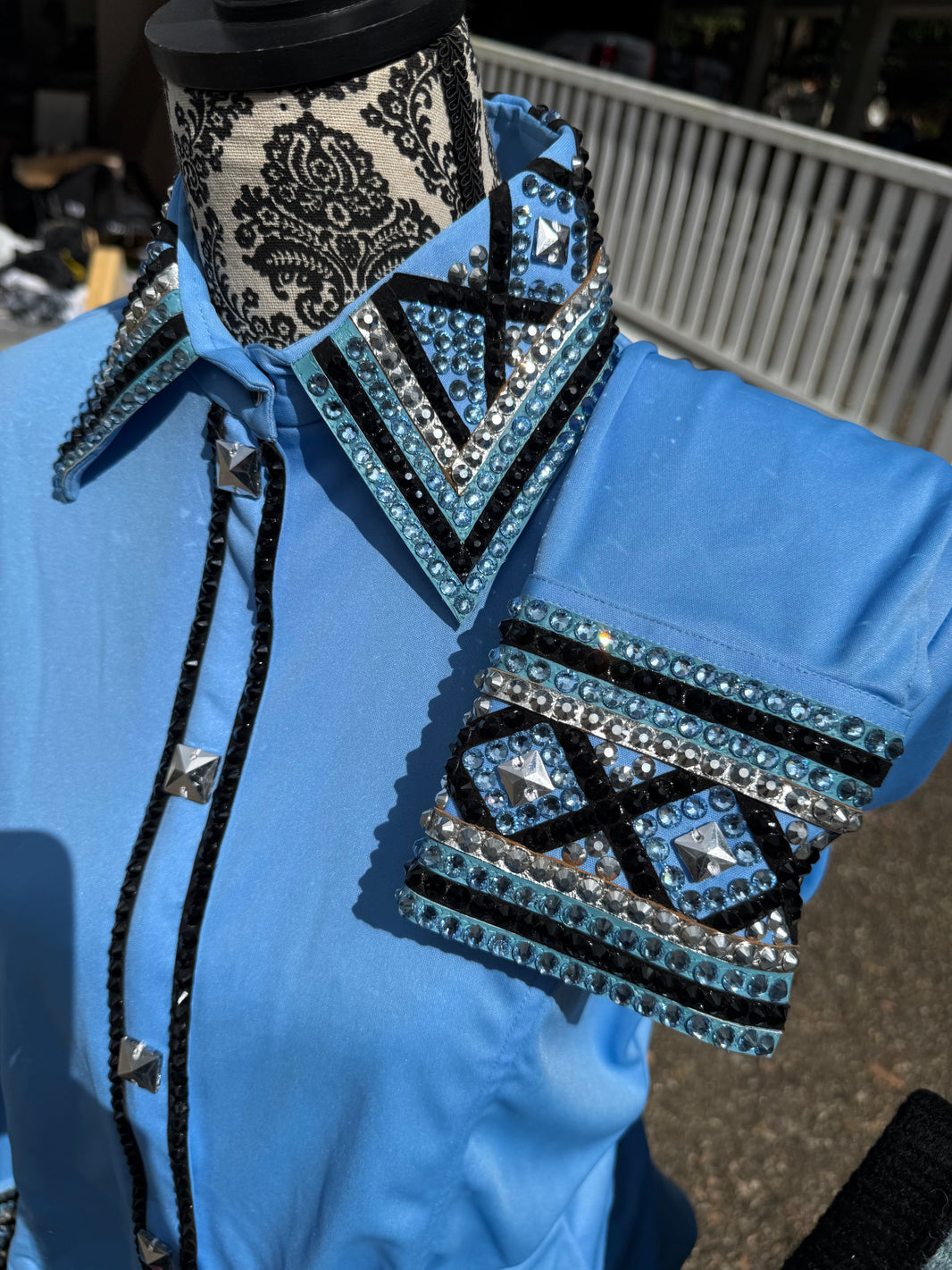 image Bling Show Shirt - Powder Blue