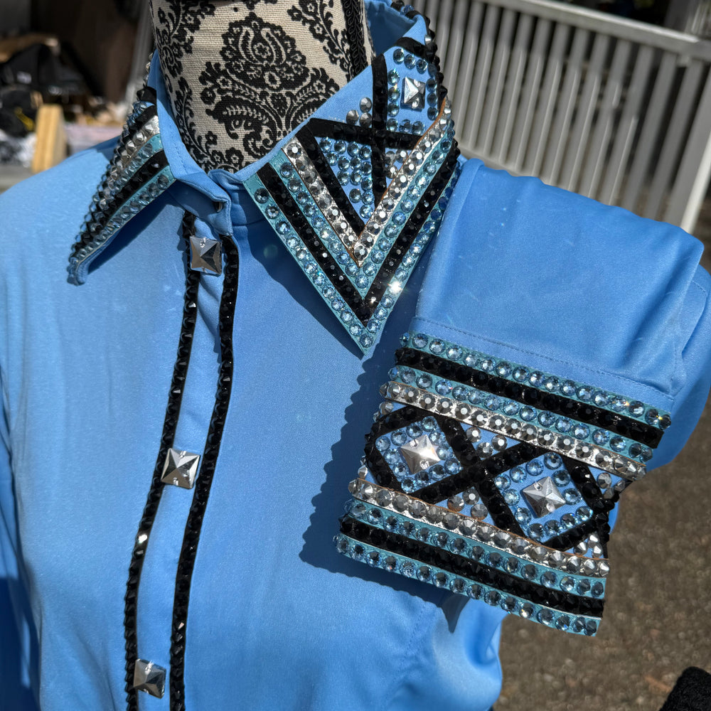 Bling Show Shirt - Powder Blue