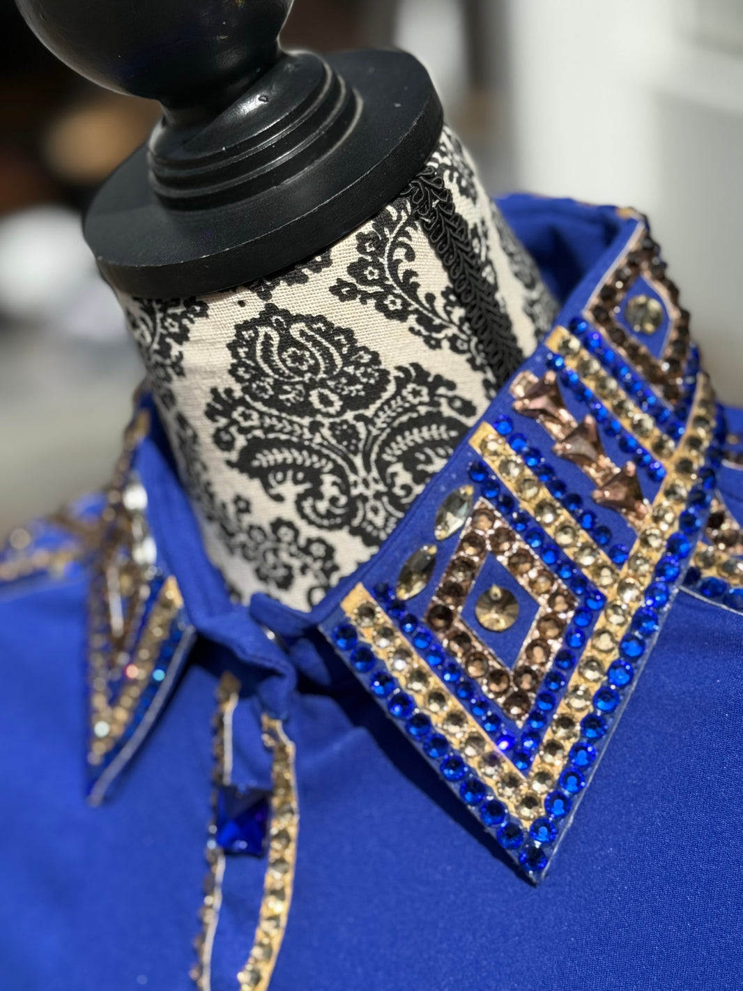 image Bling Show Shirt - Royal Blue Full