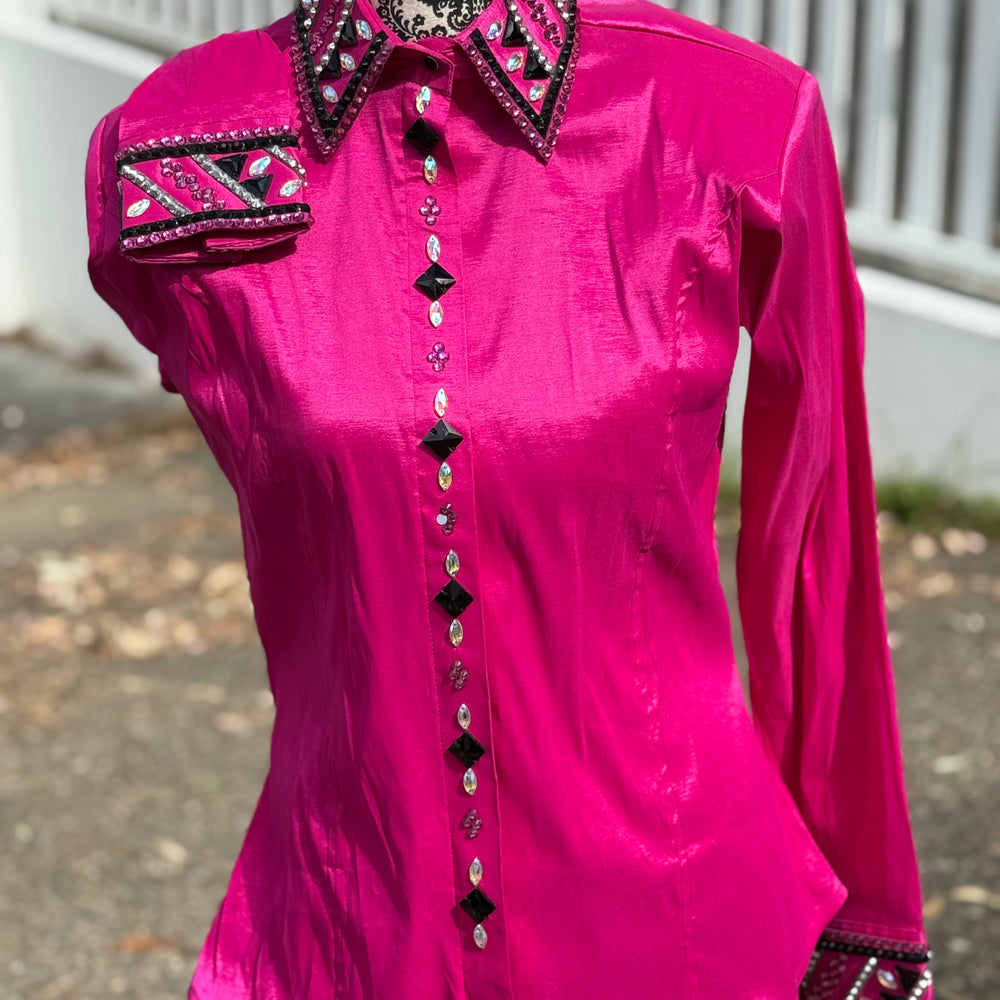 Bling Show Shirt - Hot Pink