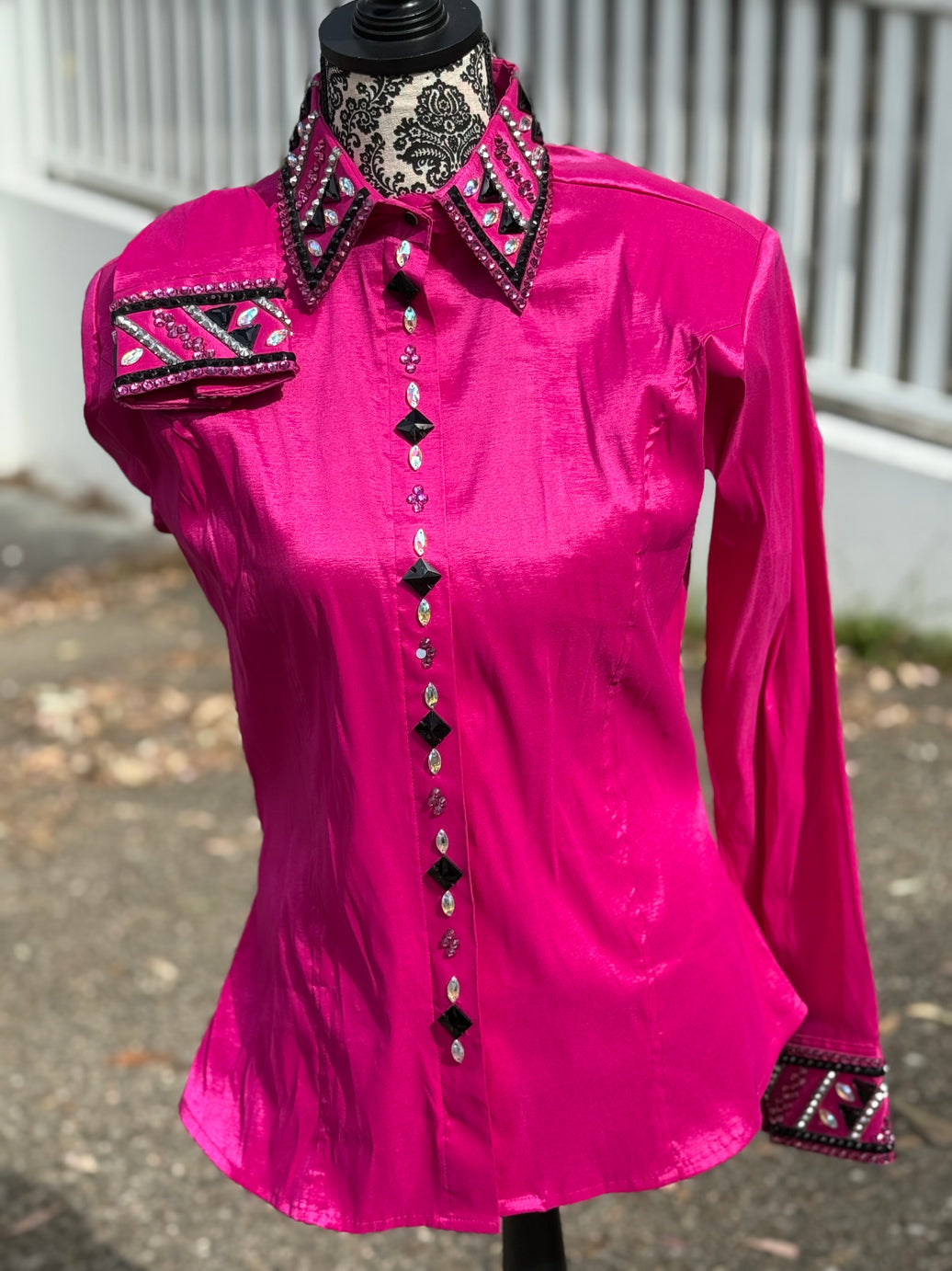 Bling Show Shirt - Hot Pink