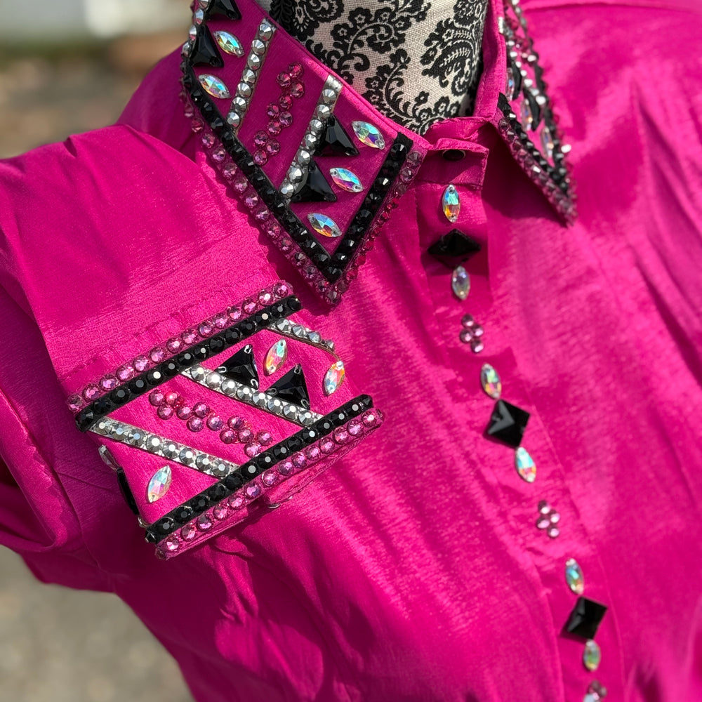 Bling Show Shirt - Hot Pink