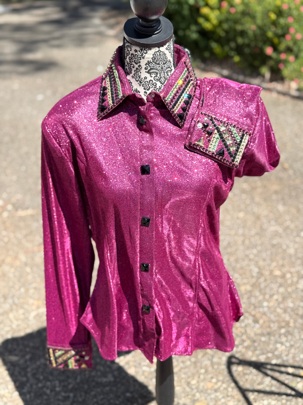 Bling Show Shirt - Hot Pink Ultra Bling