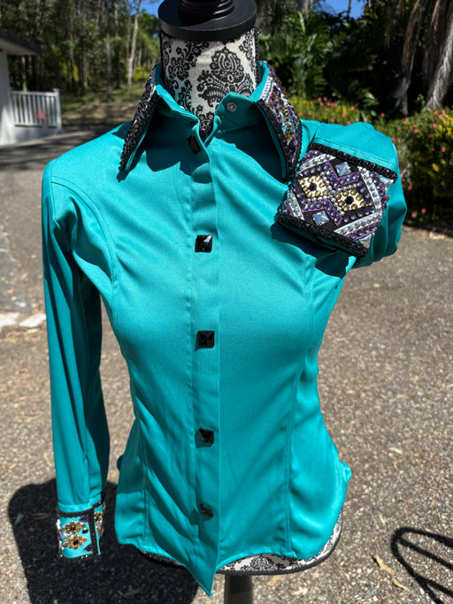Bling Show Shirt - Turquoise