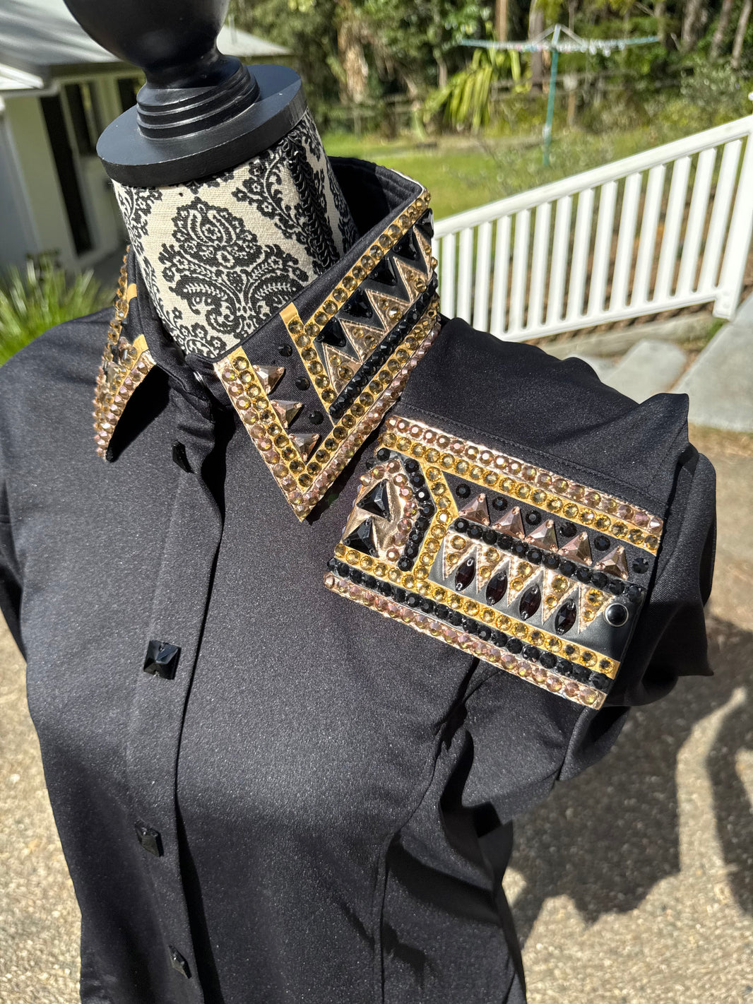 image Bling Show Shirt - Black Bronze