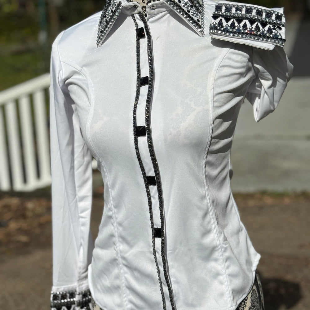 Bling Show Shirt - White