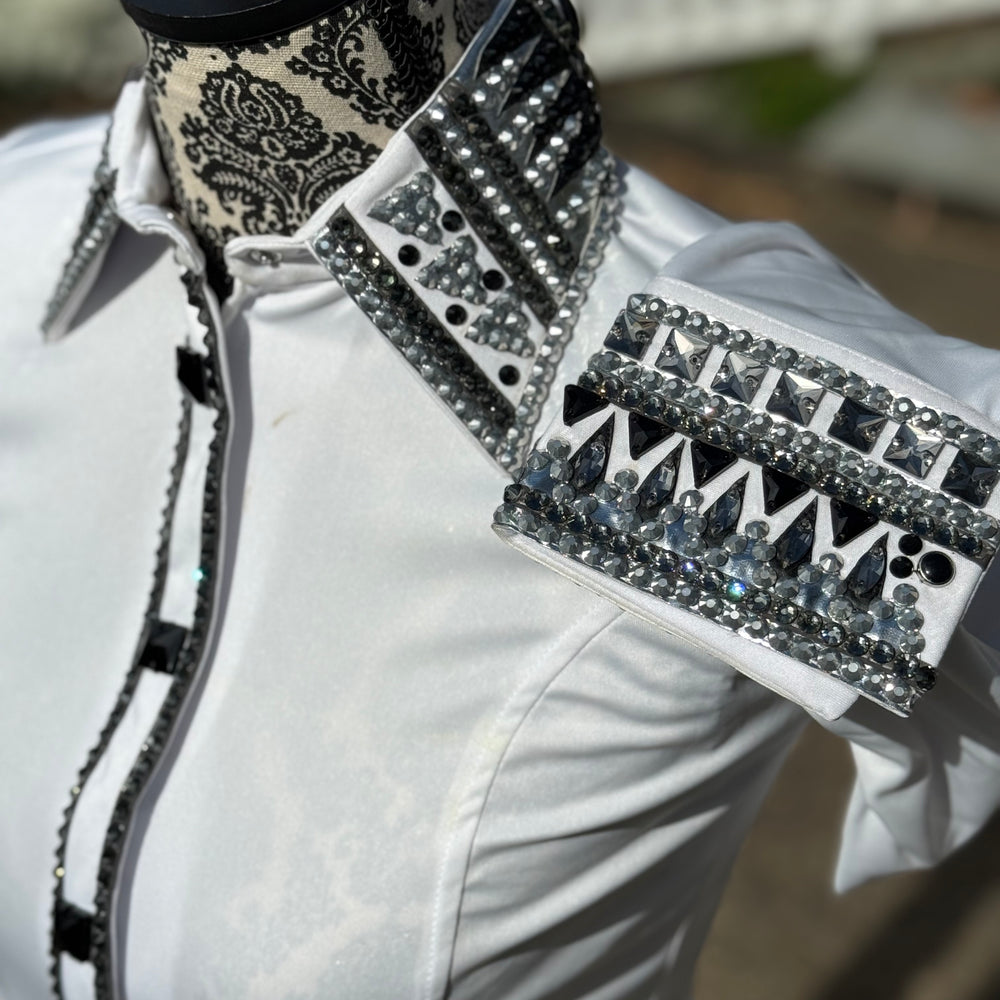 Bling Show Shirt - White