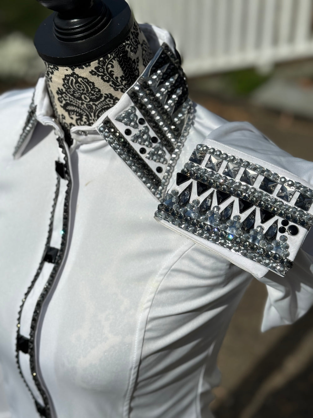 Bling Show Shirt - White