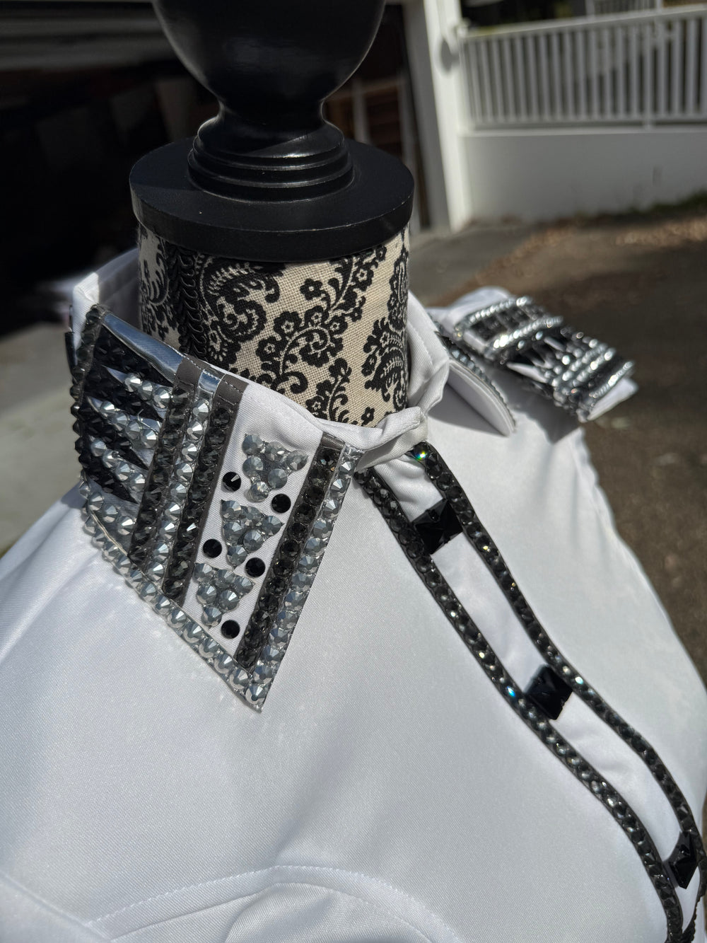 Bling Show Shirt - White