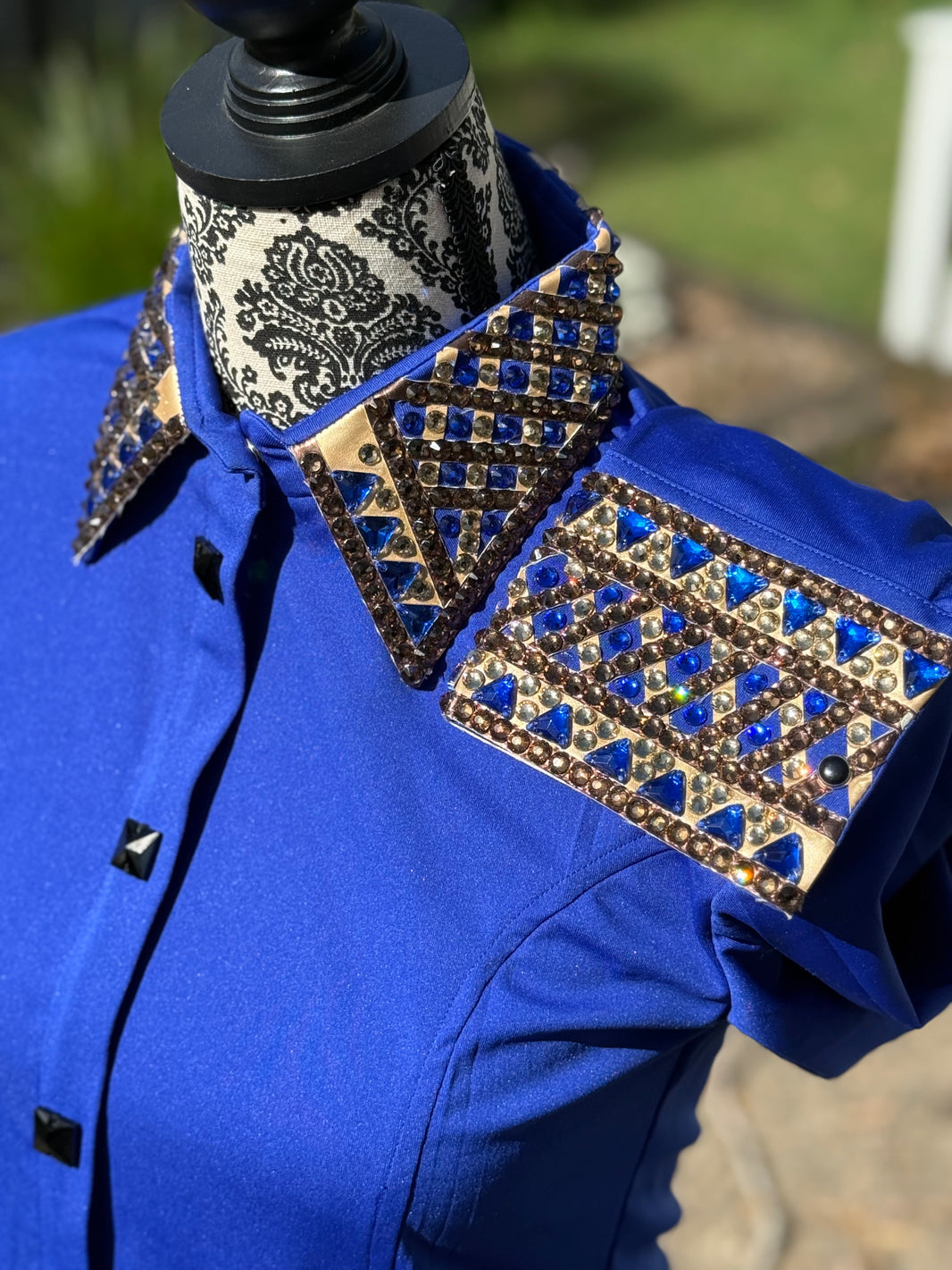 image Bling Show Shirt - Royal Blue