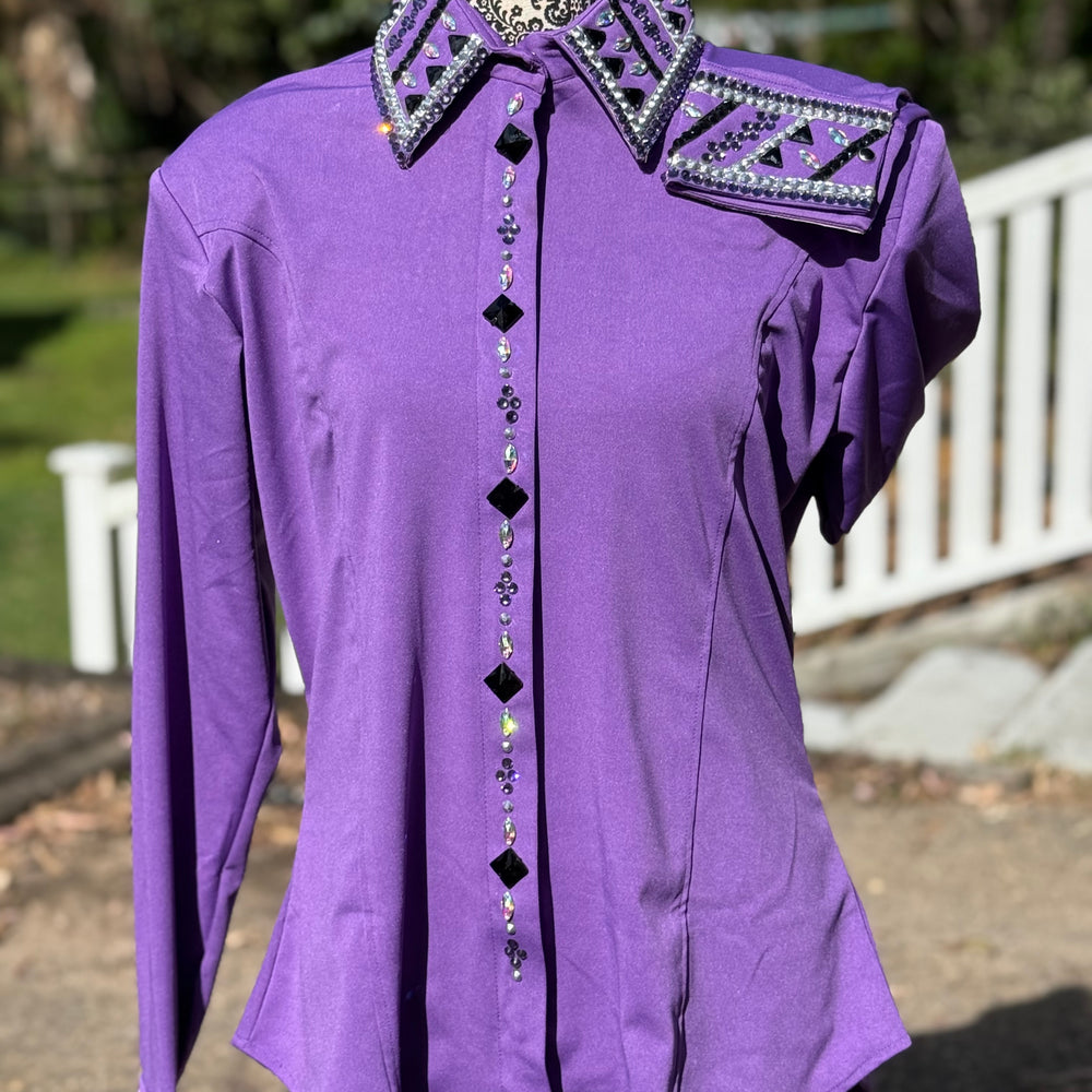 Bling Show Shirt - Purple