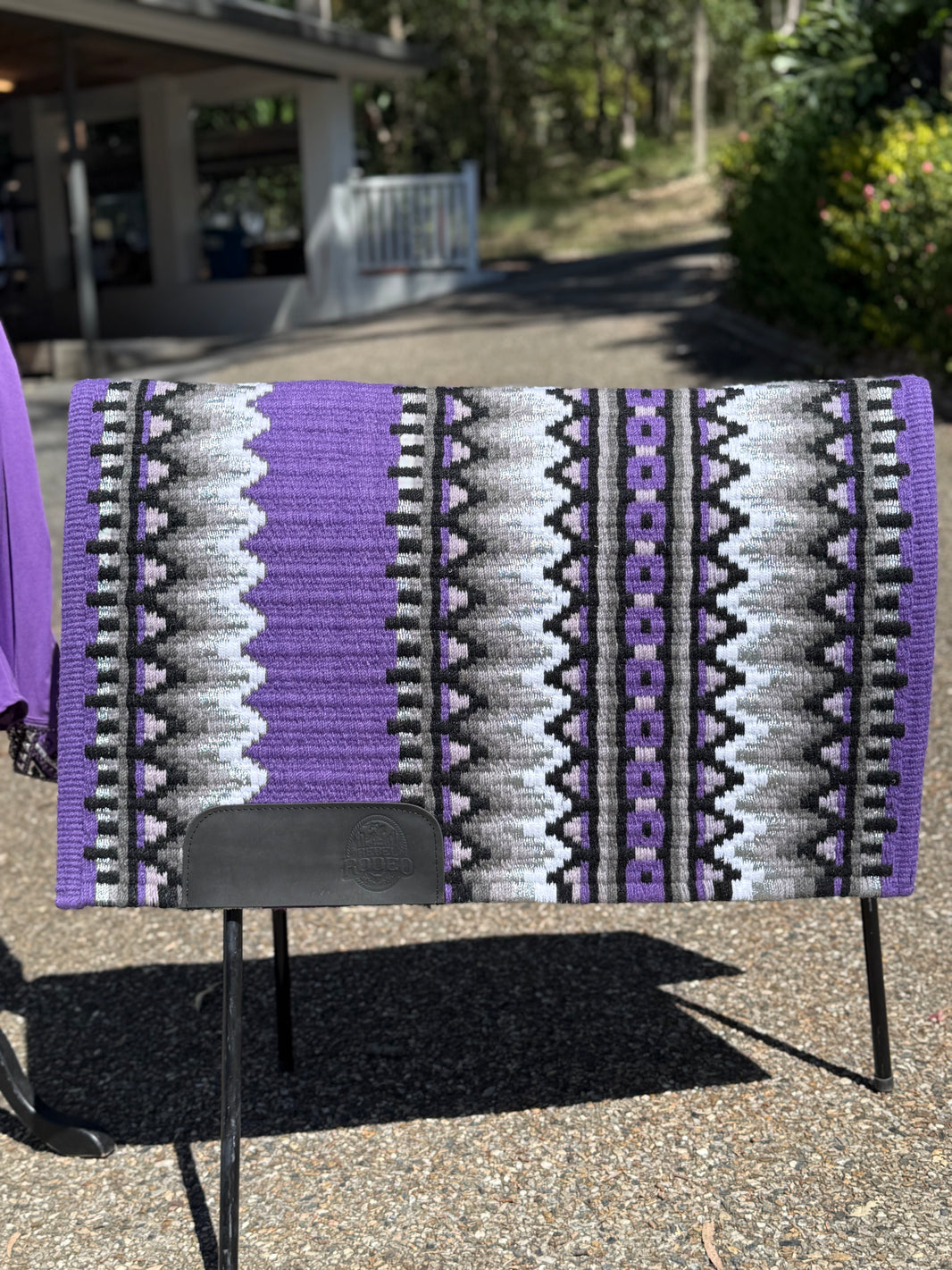 Show Pad - Bling Purple Silver