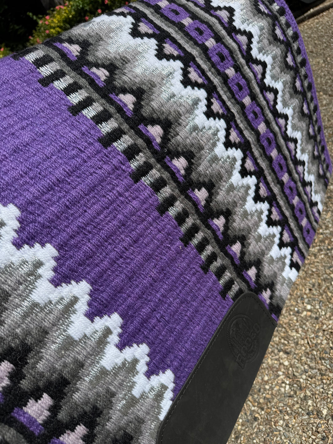 image Show Pad - Bling Purple Silver
