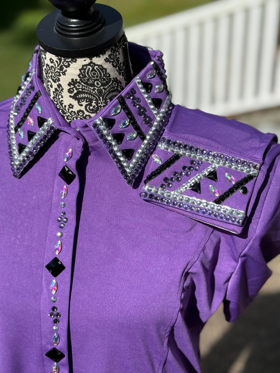 image Bling Show Shirt - Purple