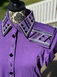 Bling Show Shirt - Purple