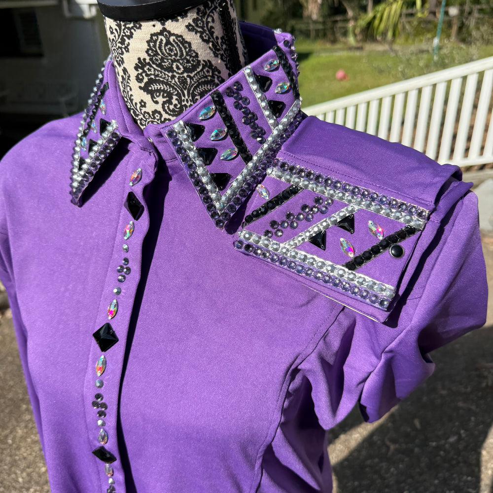 Bling Show Shirt - Purple