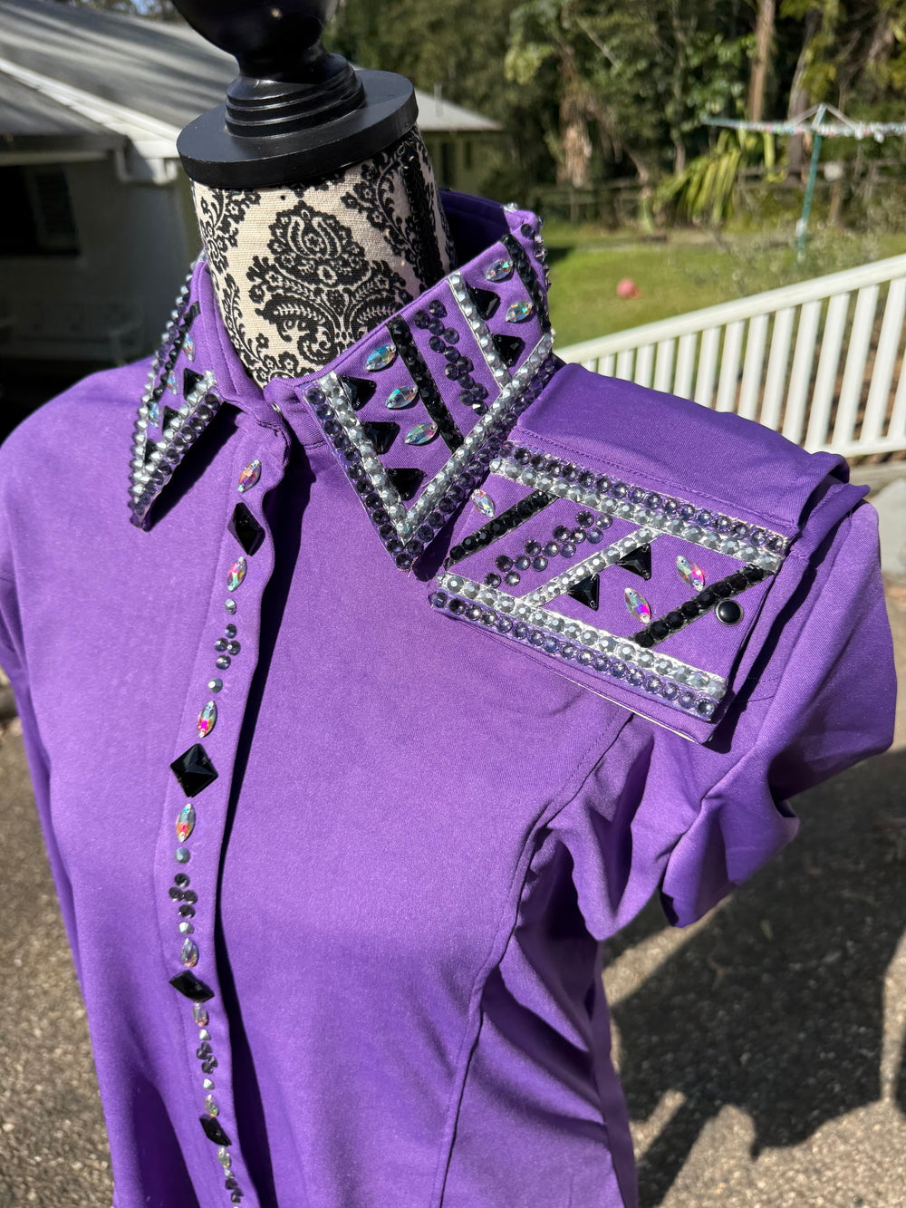 Bling Show Shirt - Purple