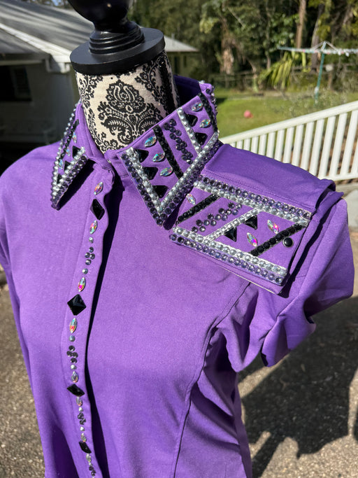 Bling Show Shirt - Purple
